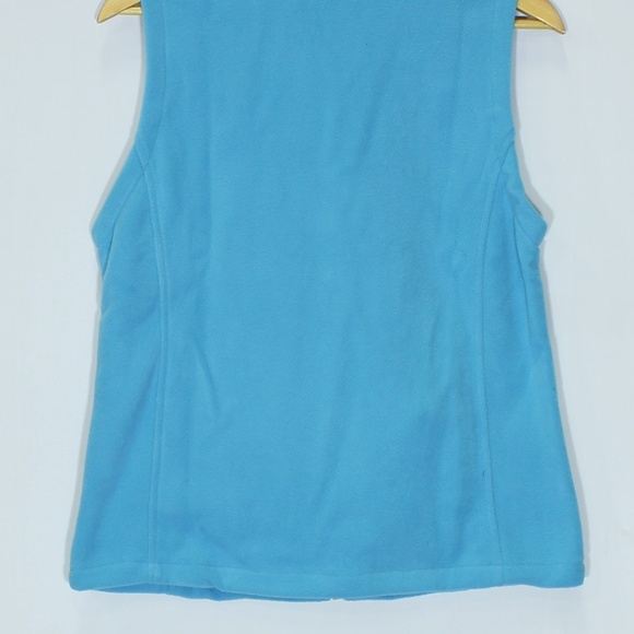 Soft Fleece Active Vest Teal Blue - Picture 5 of 6
